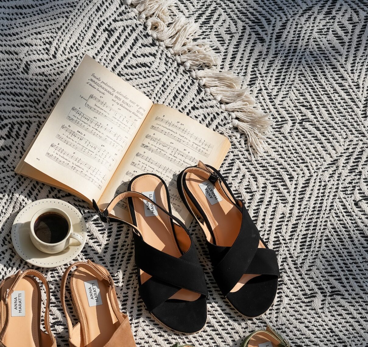 ALMI black suede leather - Image 3