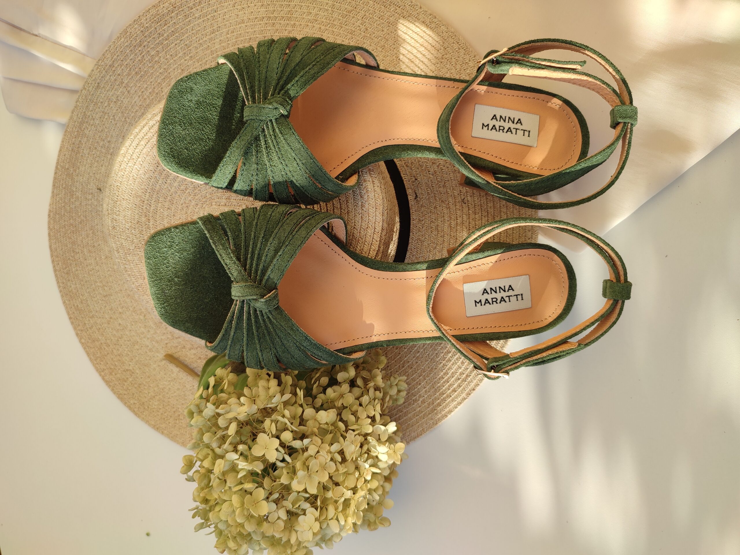 MELA | green suede leather - Image 5