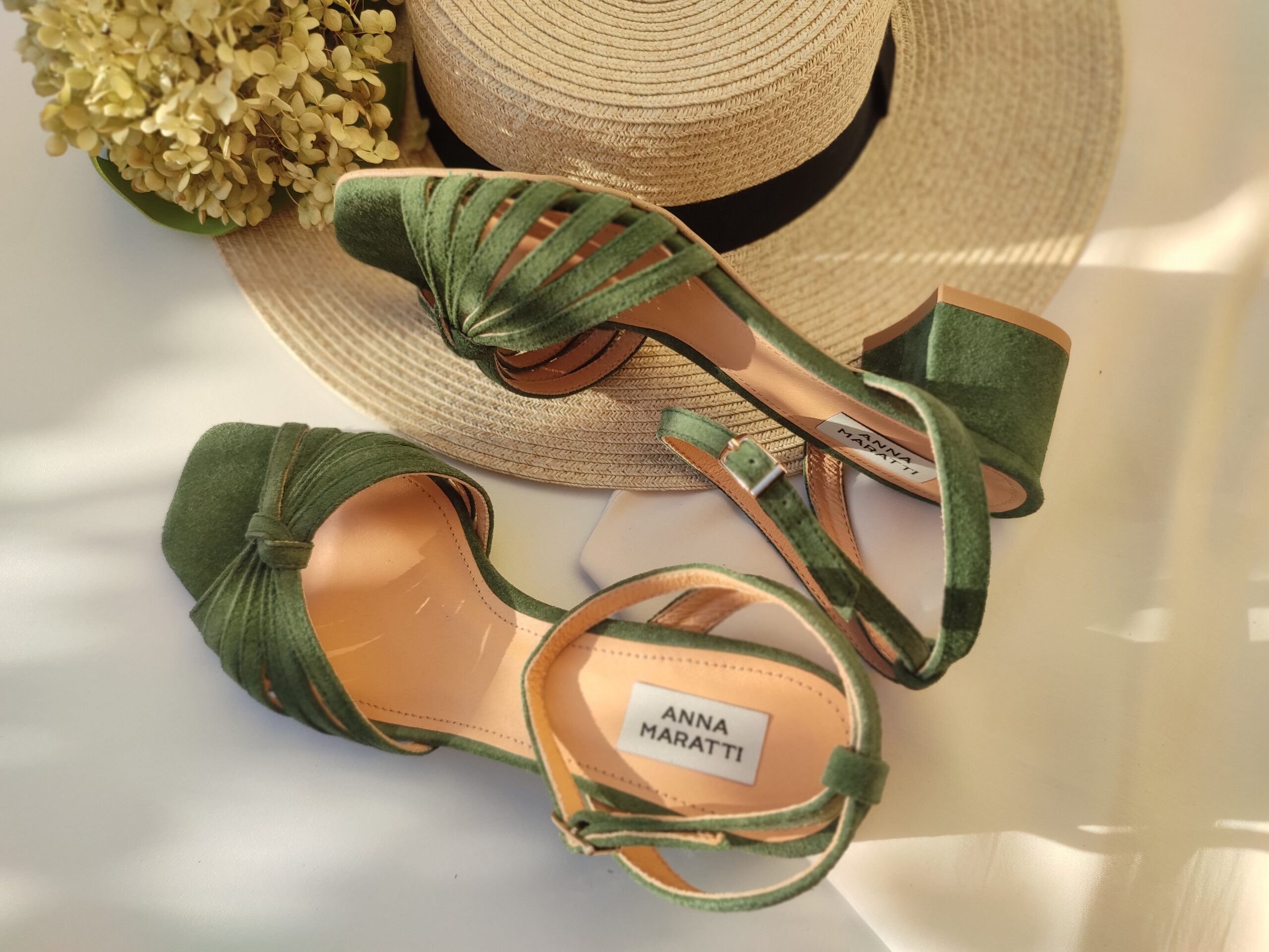 MELA | green suede leather - Image 4