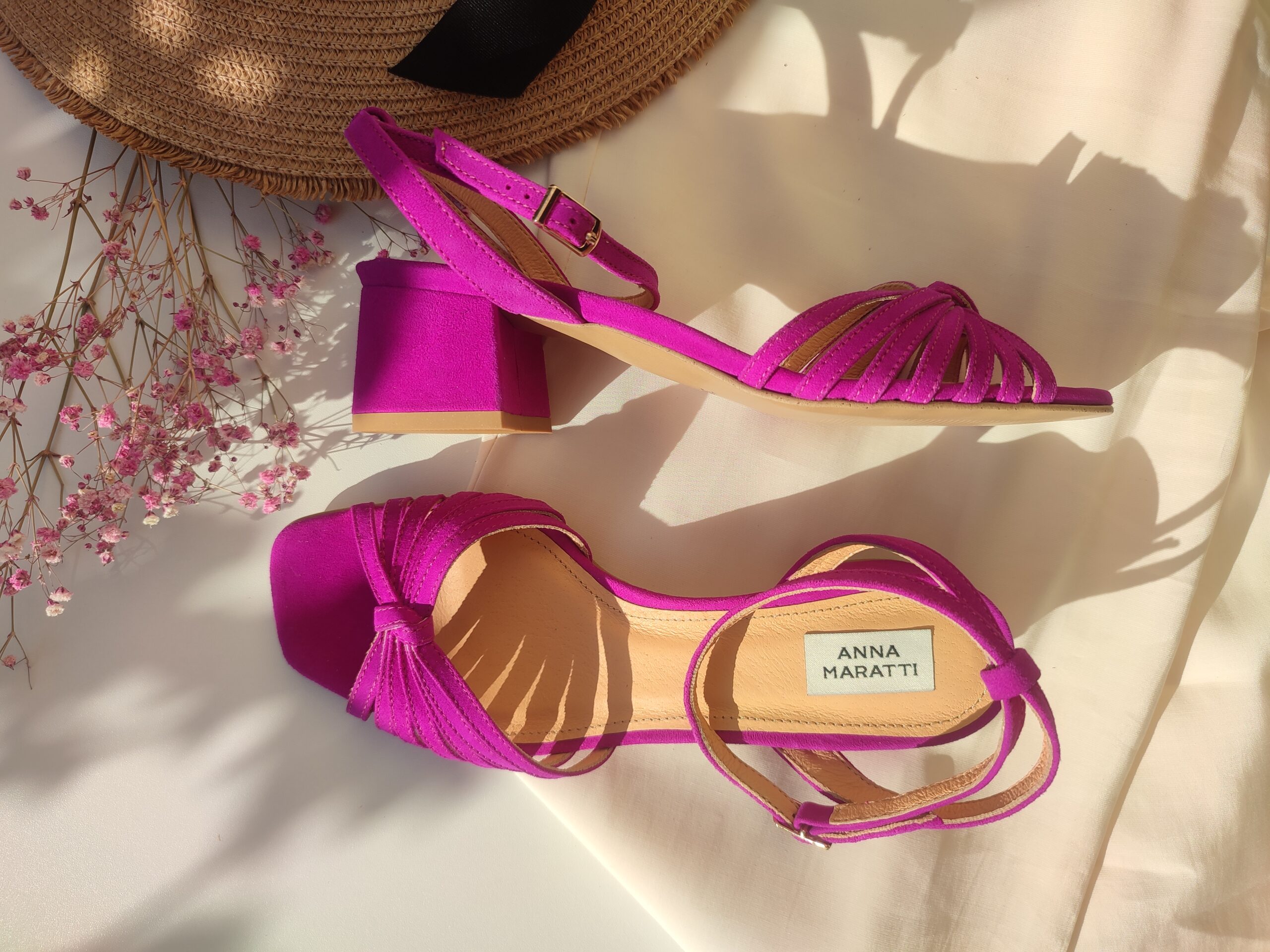 MELA | fuhsia suede leather - Image 3