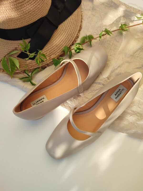 MIA - full grain leather ballerinas - Image 7