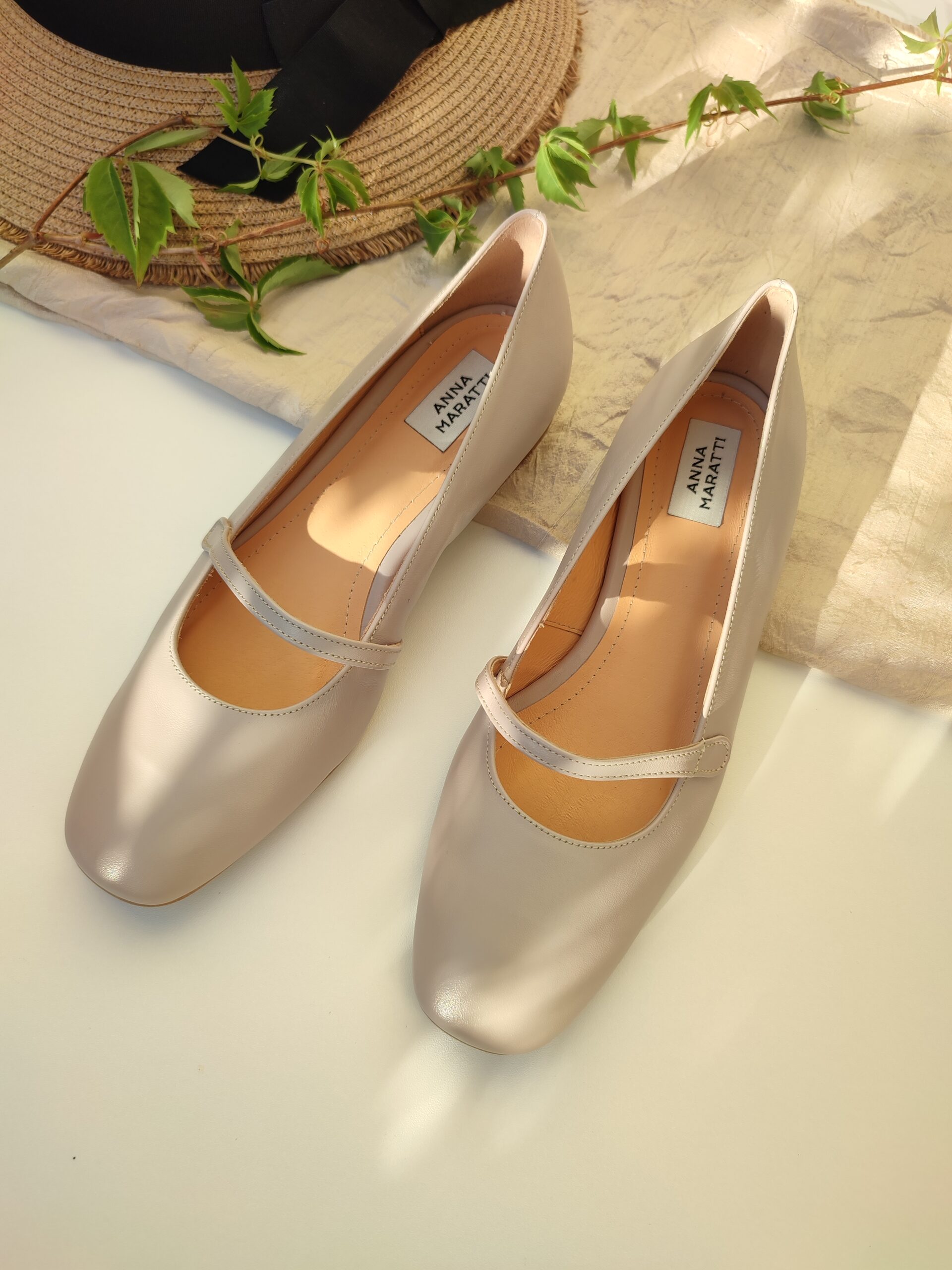 MIA | cappuccino grain leather - Image 2