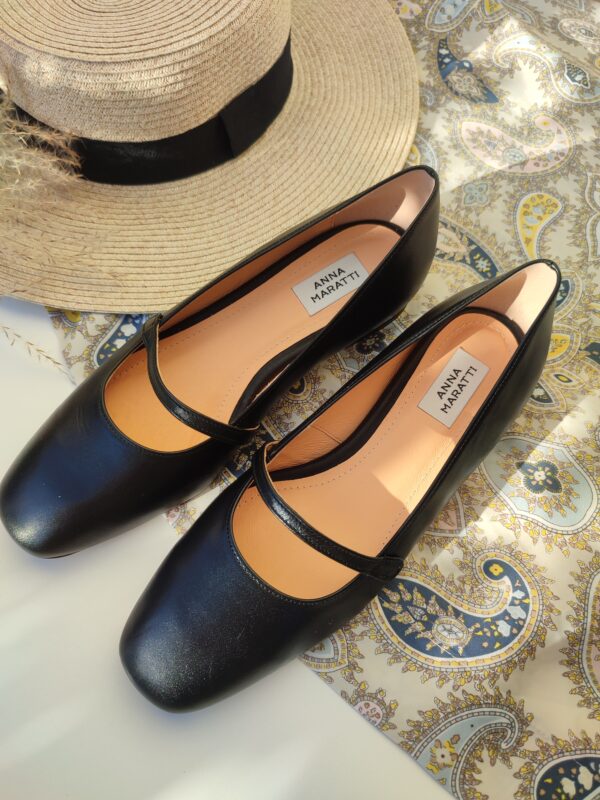 MIA - full grain leather ballerinas - Image 3