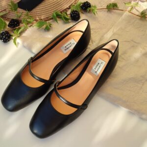 MIA - full grain leather ballerinas