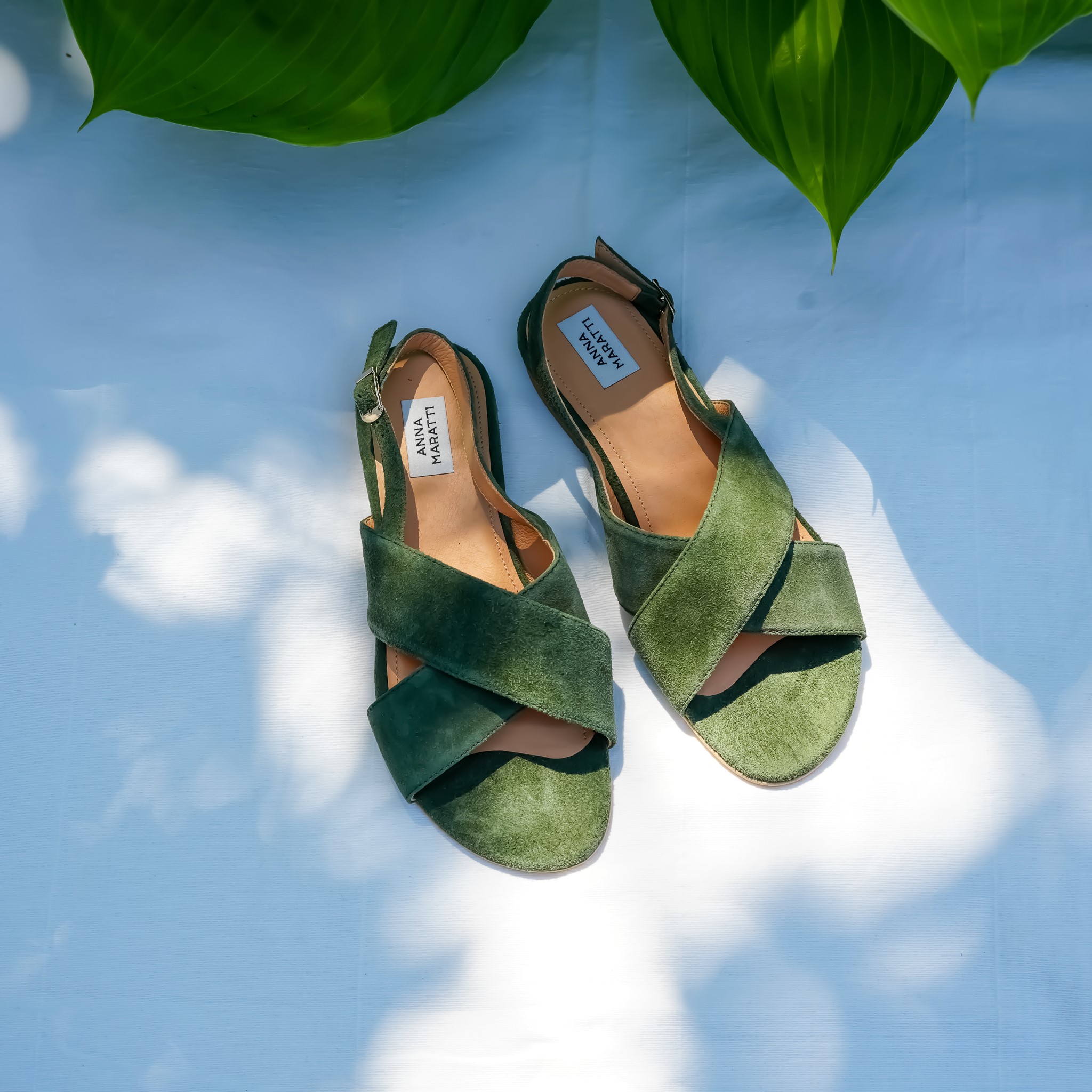ALMI | green suede leather - Image 4