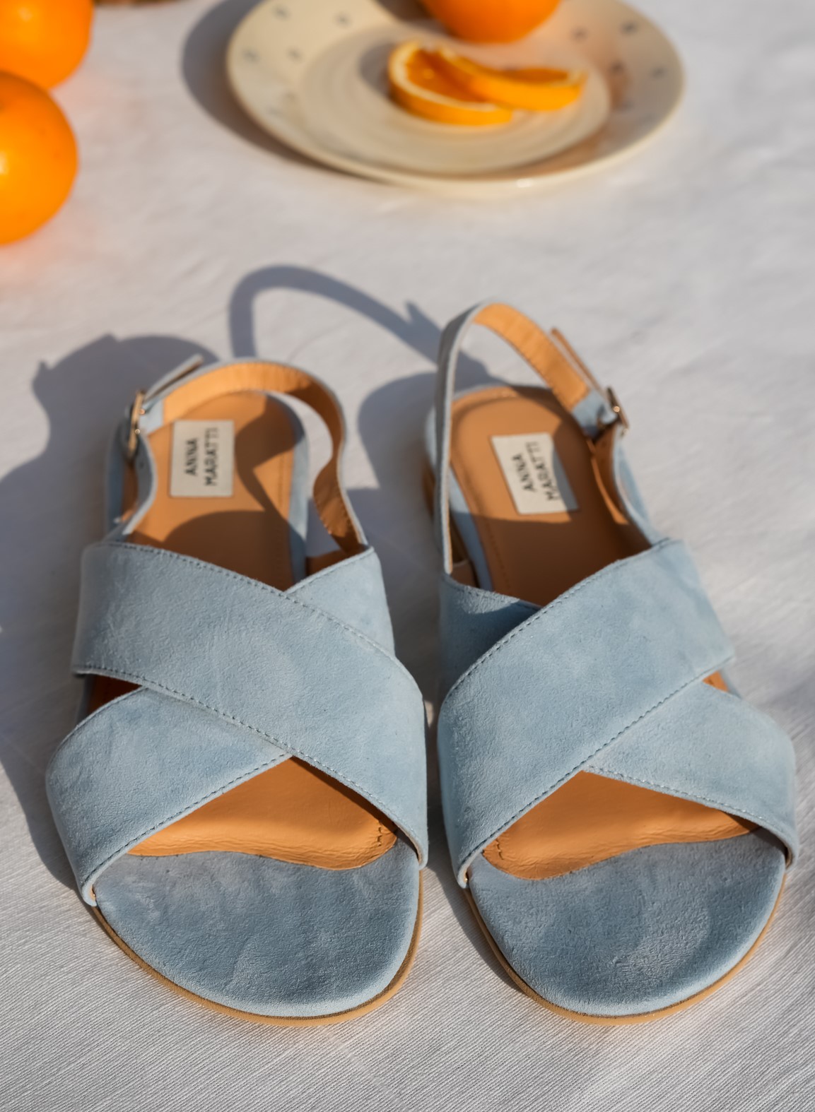 ALMI | blue suede leather - Image 3