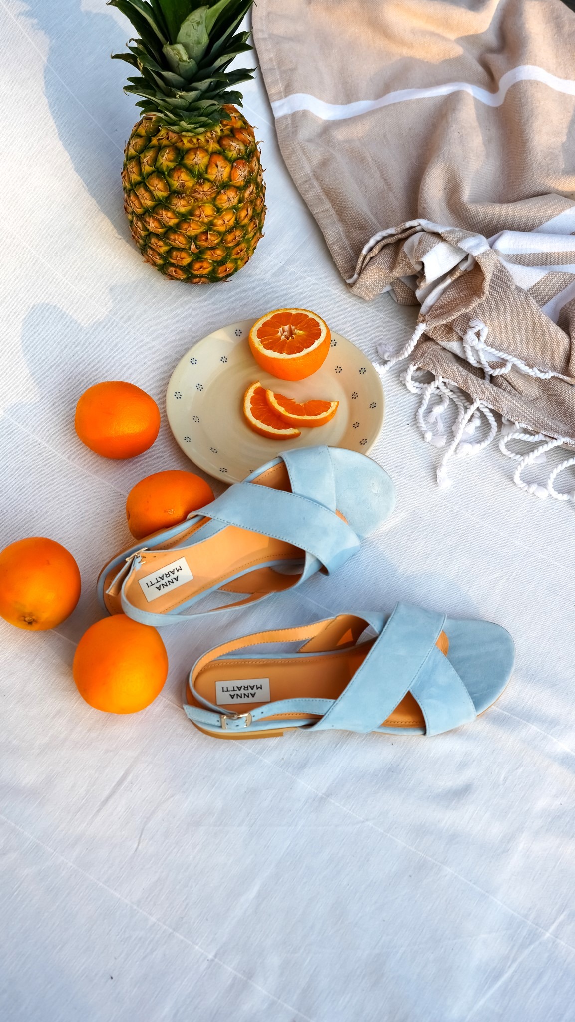 ALMI | blue suede leather - Image 4