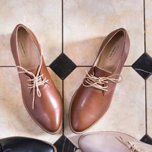 MOSE | brown grain leather