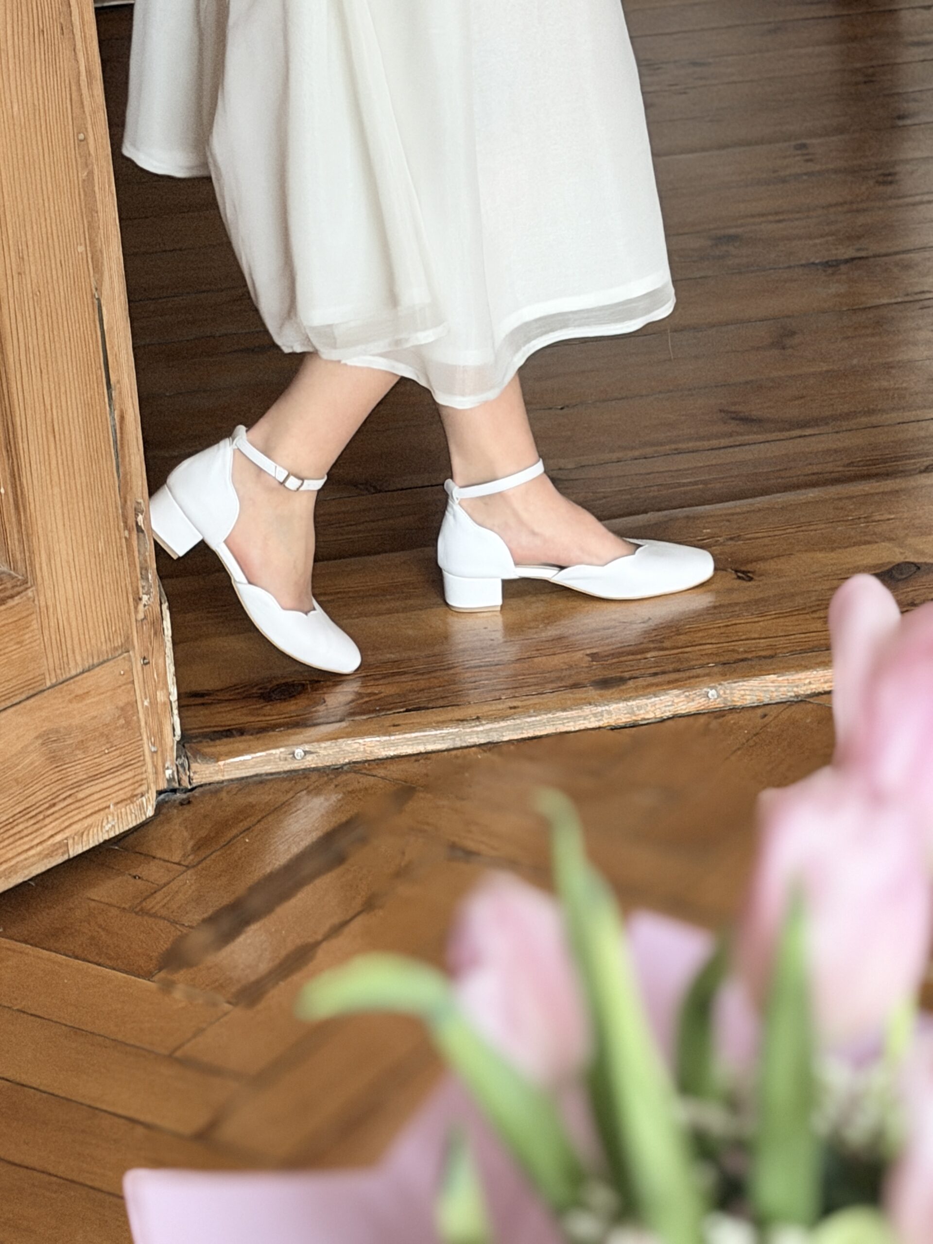 ROMA | white grain leather - Image 9