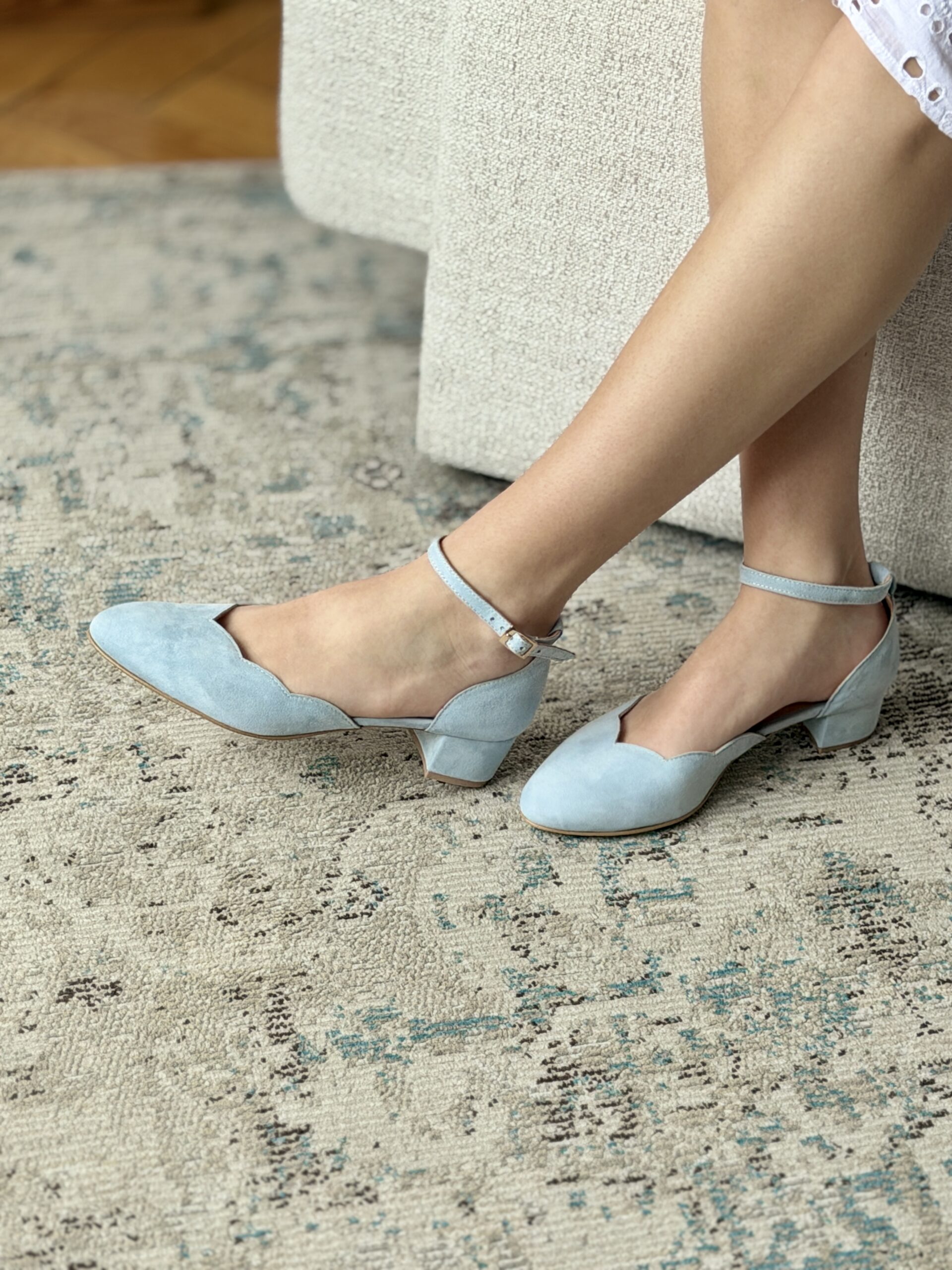 ROMA | blue suede leather - Image 5